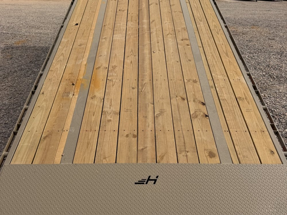 28' Horizon FTS Gooseneck Hydraulic Deckover Tilt Trailer - 10K Axles 016527