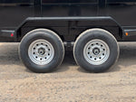 83"x16' Bumper Pull Dump Trailer 36" Sides - 14k GVWR 048277
