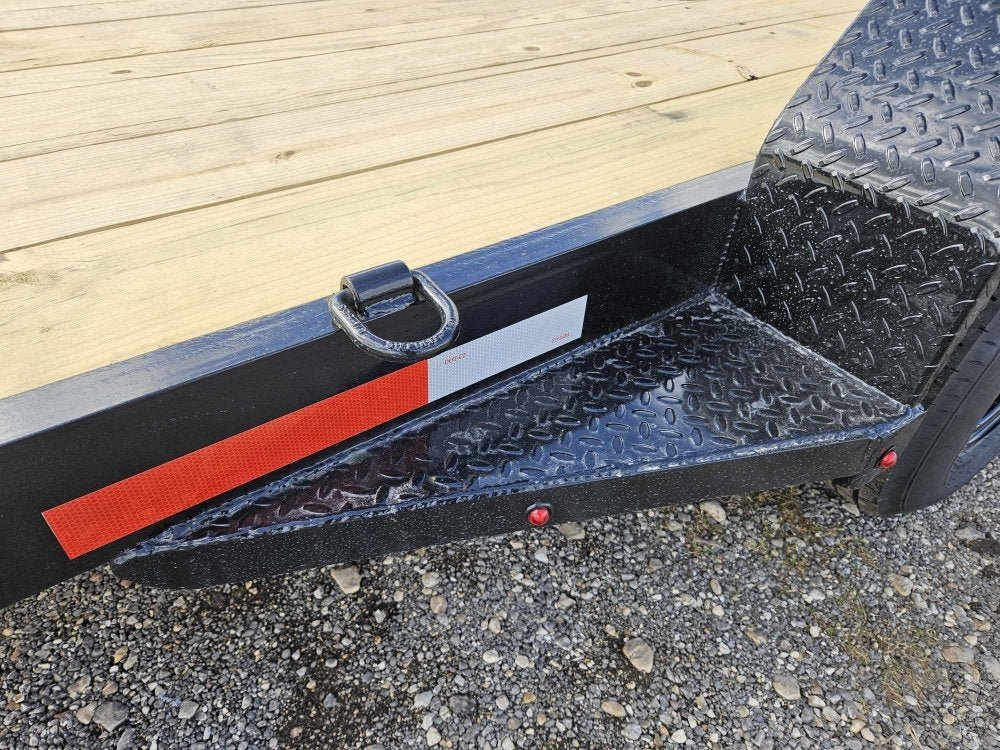 20' Car Hauler 6K Axles, Diamond Plate Fenders, Slide In Ramps 4275 - Stryker Dealership Group