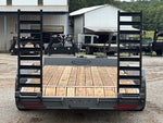 20' ERH Equipment Trailer (2) 7K Axles, Stand Up Ramps 010505 - Stryker Dealership Group