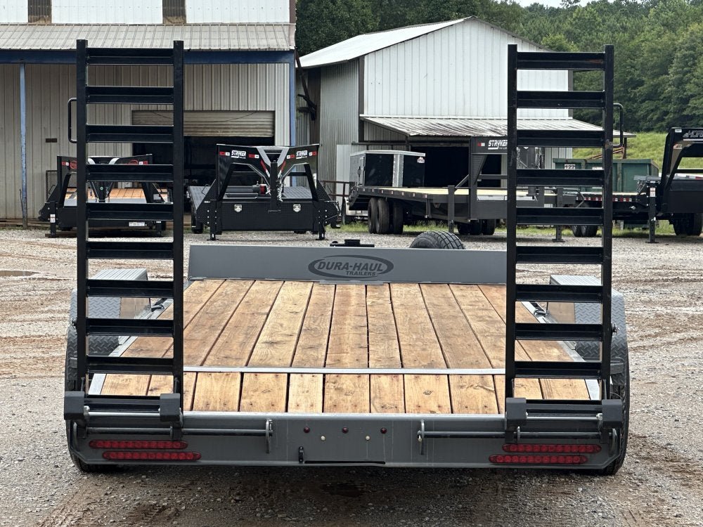 20' ERH Equipment Trailer (2) 7K Axles, Stand Up Ramps 010505 - Stryker Dealership Group