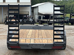20' ERH Equipment Trailer (2) 7K Axles, Stand Up Ramps 010505 - Stryker Dealership Group