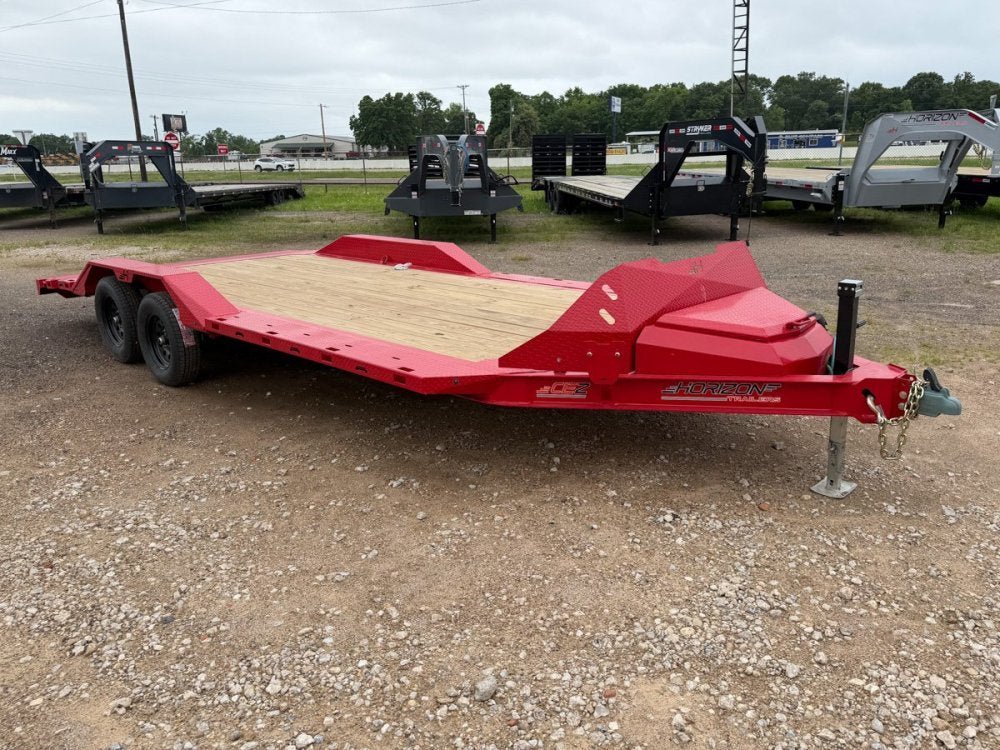 20' Horizon CEZ Bumper Pull Single Car Trailer - (2) 3.5K Axles 016092 - Stryker Dealership Group