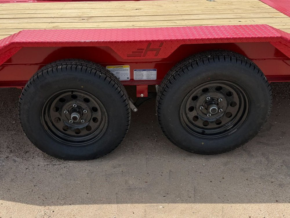 20' Horizon CEZ Bumper Pull Single Car Trailer - (2) 3.5K Axles 016092 - Stryker Dealership Group
