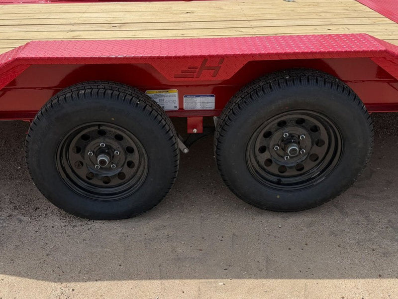 20' Horizon CEZ Bumper Pull Single Car Trailer - (2) 3.5K Axles 016092 - Stryker Dealership Group