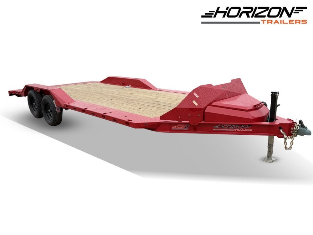 20' Horizon CEZ Bumper Pull Single Car Trailer - (2) 3.5K Axles 016092 - Stryker Dealership Group
