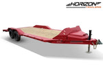 20' Horizon CEZ Bumper Pull Single Car Trailer - (2) 3.5K Axles 016092 - Stryker Dealership Group