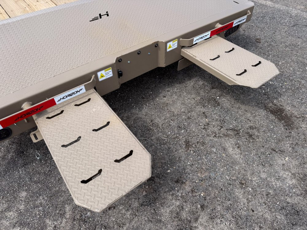 20' Horizon CEZ Bumper Pull Single Car Trailer - (2) 3.5k Axles 16088 - Stryker Dealership Group