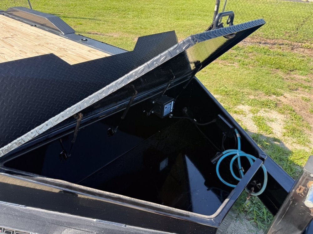 20' Horizon EHZ Bumper Pull Equipment Trailer Mega Ramps - (2) 7K Axles 003808 - Stryker Dealership Group