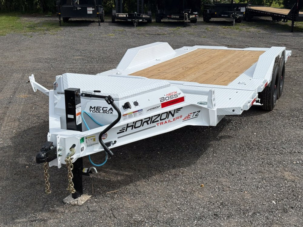 20' Horizon ETZ Bumper Pull Equipment Tilt Trailer Drive Over Fenders - (2) 8K Axles 017567 - Stryker Dealership Group