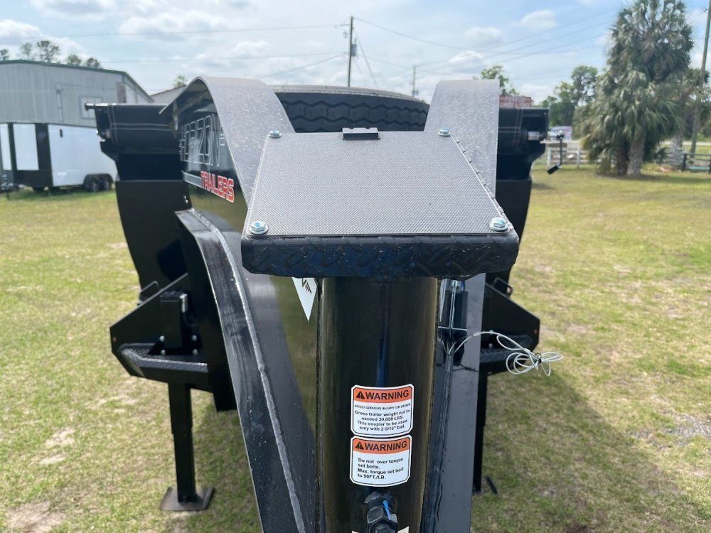 20 Horizon HZH Gooseneck Dump Trailer 48" Side Walls - (2) 10K Axles 018040 - Stryker Dealership Group
