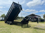 20 Horizon HZH Gooseneck Dump Trailer 48" Side Walls - (2) 10K Axles 018040 - Stryker Dealership Group