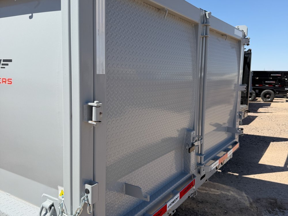 20 Horizon HZH Gooseneck Dump Trailer 48" Side Walls Hydraulic Jacks - (2) 12k Axles 016018 - Stryker Dealership Group