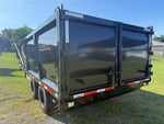 20 Horizon HZH Gooseneck Dump Trailer 48" Side Walls Hydraulic Jacks - (2) 12K Axles 016718 - Stryker Dealership Group