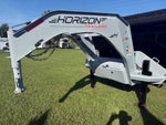 20 Horizon HZH Gooseneck Dump Trailer 48" Side Walls Hydraulic Jacks - (2) 12K Axles 016718 - Stryker Dealership Group