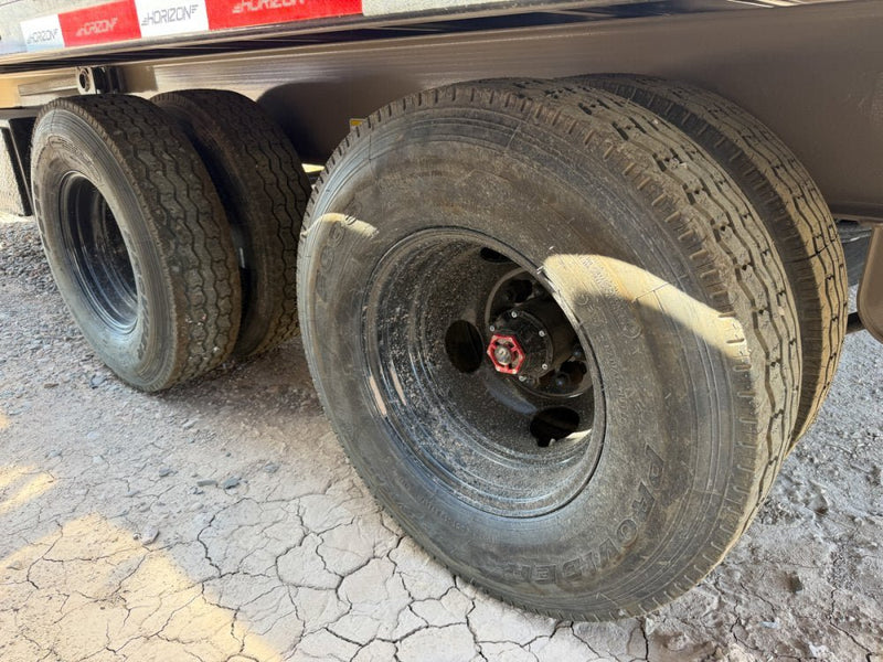 20 Horizon HZH Gooseneck Dump Trailer 48" Side Walls Hydraulic Jacks - (2) 12k Axles 16723 - Stryker Dealership Group