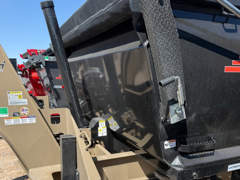 20 Horizon HZH Gooseneck Dump Trailer 48" Side Walls Hydraulic Jacks - (2) 12k Axles 16723 - Stryker Dealership Group