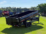 20' Horizon HZX Gooseneck Dump Trailer 36" Side Walls - (2) 10K Axles 016893 - Stryker Dealership Group