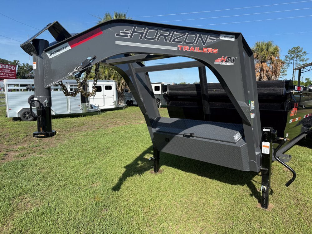 20' Horizon HZX Gooseneck Dump Trailer 36" Side Walls - (2) 10K Axles 016893 - Stryker Dealership Group