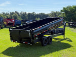 20' Horizon HZX Gooseneck Dump Trailer 36" Side Walls - (2) 10K Axles 016893 - Stryker Dealership Group