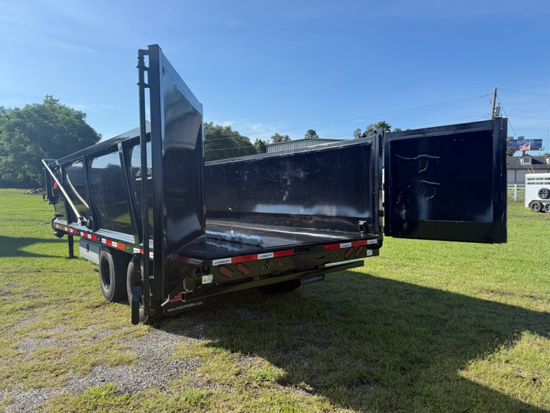 20' Horizon HZX Gooseneck Dump Trailer 36" Side Walls - (2) 10K Axles 016893 - Stryker Dealership Group