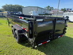 20' Horizon HZX Gooseneck Dump Trailer 36" Side Walls - (2) 10K Axles 016893 - Stryker Dealership Group