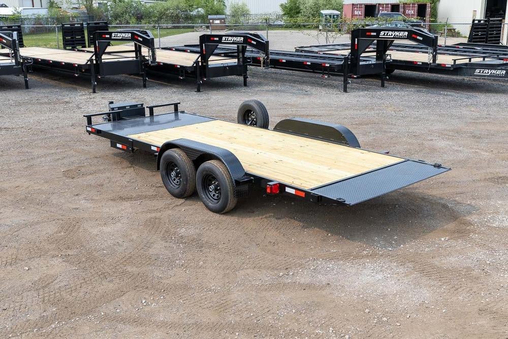 20' Hydraulic Tilt 10k GVWR Wood Floor - Stryker Dealership Group