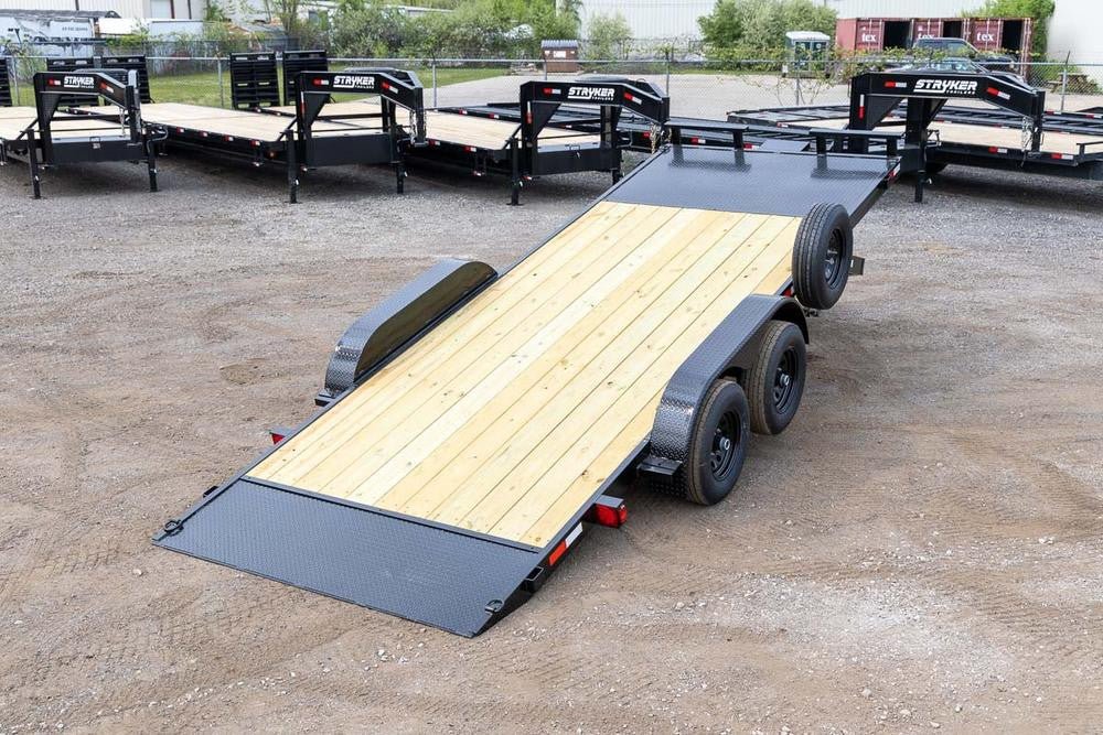 20' Hydraulic Tilt 10k GVWR Wood Floor - Stryker Dealership Group