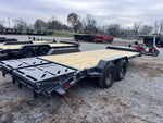 20' Iron Bull EWB Bumper Pull Equipment Trailer Mega Ramps - (2) 7,000 lb Axles 112667 - Stryker Dealership Group