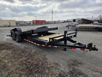 20' Iron Bull TLB Bumper Pull Equipment Tilt Trailer - (2) 7,000 lb Axles 112864 - Stryker Dealership Group