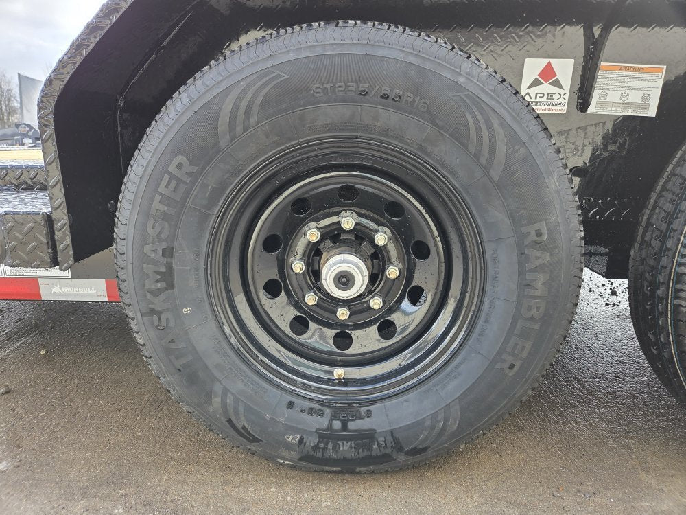 20' Iron Bull TLB Bumper Pull Equipment Tilt Trailer - (2) 7,000 lb Axles 112864 - Stryker Dealership Group