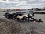20' Iron Bull TLB Bumper Pull Equipment Tilt Trailer - (2) 7,000 lb Axles 112864 - Stryker Dealership Group