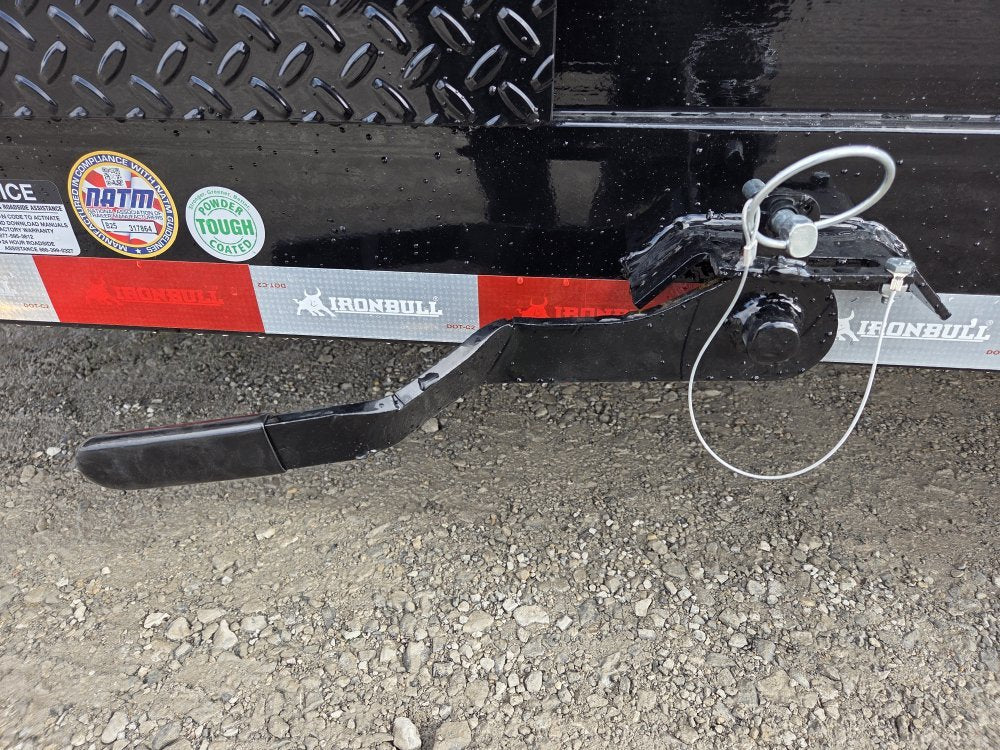 20' Iron Bull TLB Bumper Pull Equipment Tilt Trailer - (2) 7,000 lb Axles 112864 - Stryker Dealership Group
