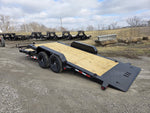 20' Iron Bull TLB Bumper Pull Equipment Tilt Trailer - (2) 7,000 lb Axles 112864 - Stryker Dealership Group