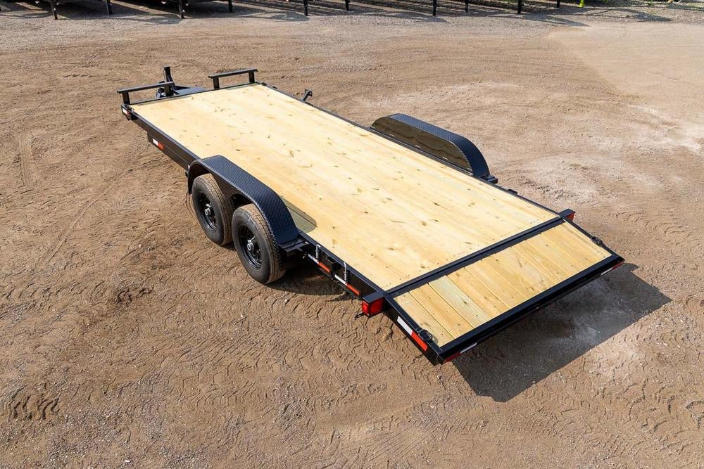 20' Single Car Trailer 10k GVWR Wood Floor - Stryker Dealership Group