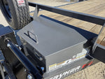 20' Stryker SET Bumper Pull Equipment Trailer Stand Up Ramps - (2) 7K Axles 003549 - Stryker Dealership Group