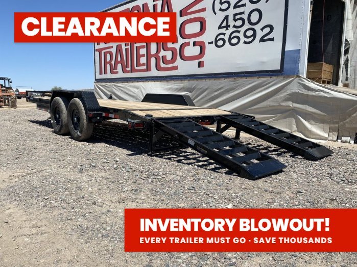 20' Tandem Axle Equipment Hauler Trailer 358331 - Stryker Dealership Group