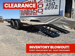 20' Tandem Axle Equipment Hauler Trailer 358331 - Stryker Dealership Group