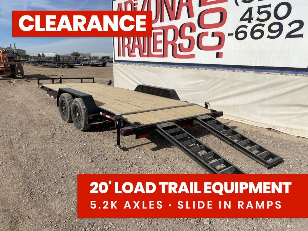 20' Tandem Axle Equipment Hauler Trailer 360059 - Stryker Dealership Group