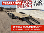 20' Tandem Axle Equipment Hauler Trailer 360059 - Stryker Dealership Group