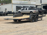 20' Tilt Trailer Lamar (2) 7K Axles 14K GVWR 10K Payload 142182 - Stryker Dealership Group