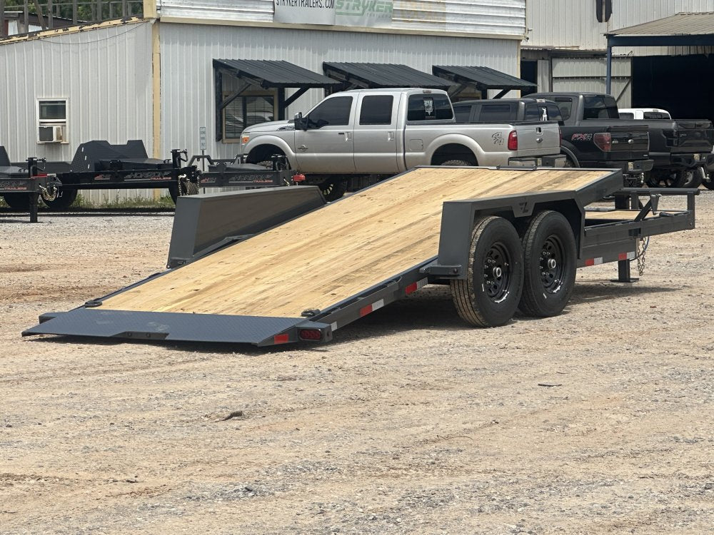 20' Tilt Trailer Lamar (2) 7K Axles 14K GVWR 10K Payload 142182 - Stryker Dealership Group
