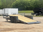 20' Tilt Trailer Lamar (2) 7K Axles 14K GVWR 10K Payload 142182 - Stryker Dealership Group