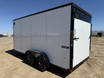 7 x 16 Journey SE Flat Top Sloped V Nose (2) 3500 lbs Axles 146229
