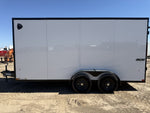 7 x 16 Journey SE Flat Top Sloped V Nose (2) 3500 lbs Axles 146229
