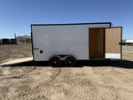7 x 16 Journey SE Flat Top Sloped V Nose (2) 3500 lbs Axles 146229