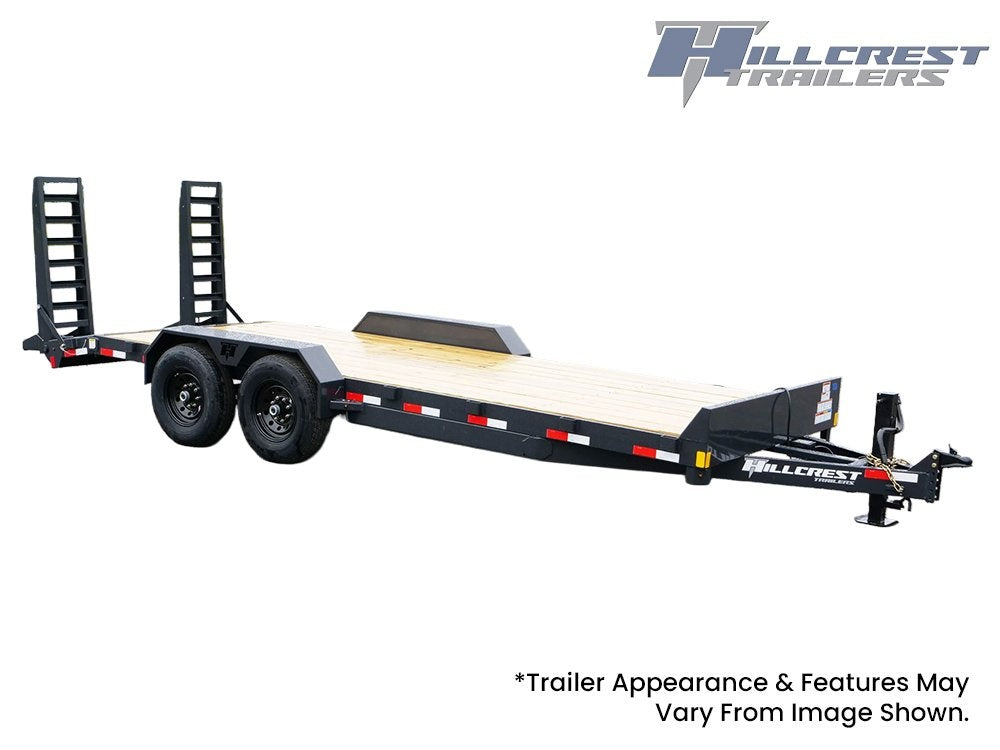 20' BP Equipment Trailer Stand Up Ramps - 8k Axles - Equipment Trailers - Stryker Dealership Group