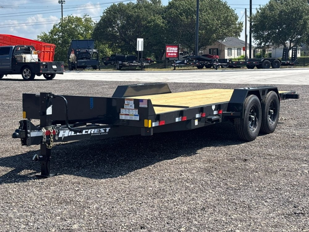 20' BP Tilt Trailer - 8K Axles - Equipment Tilt - Stryker Dealership Group