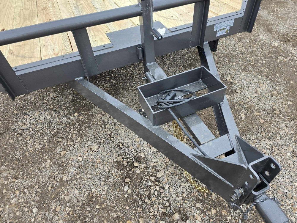 20' Car Hauler 6K Axles, Diamond Plate Fenders, Slide In Ramps - Pipe Top Rail - Stryker Dealership Group