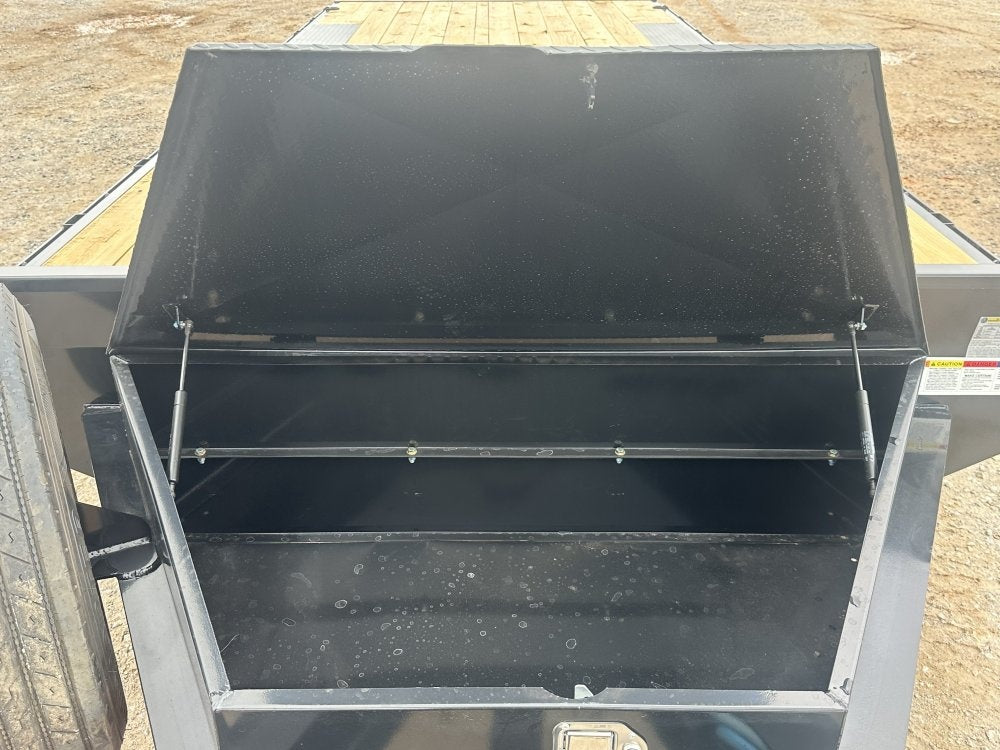 20' DH Bumper Pull Deckover (2) 8K Axles, 14 Ply Tires, Slide In Ramps - BP Deckover/Deckover Trailers - Stryker Dealership Group